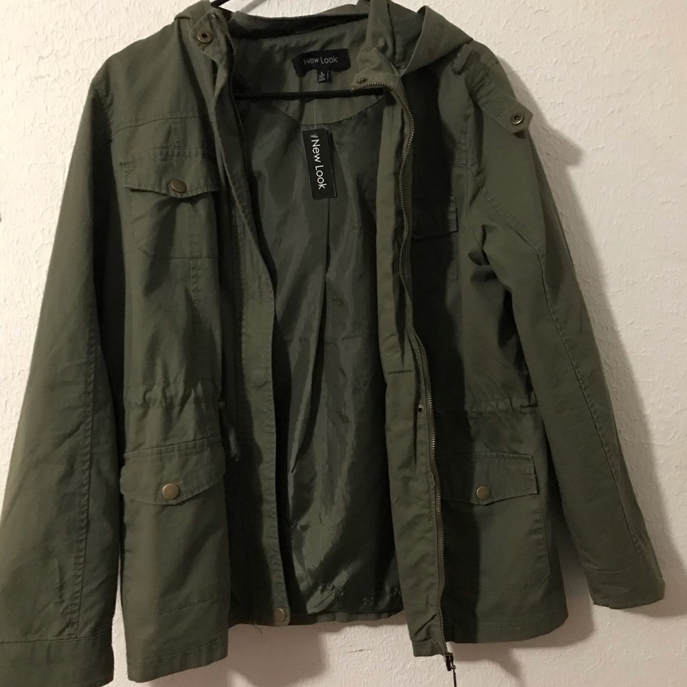Army green jacket